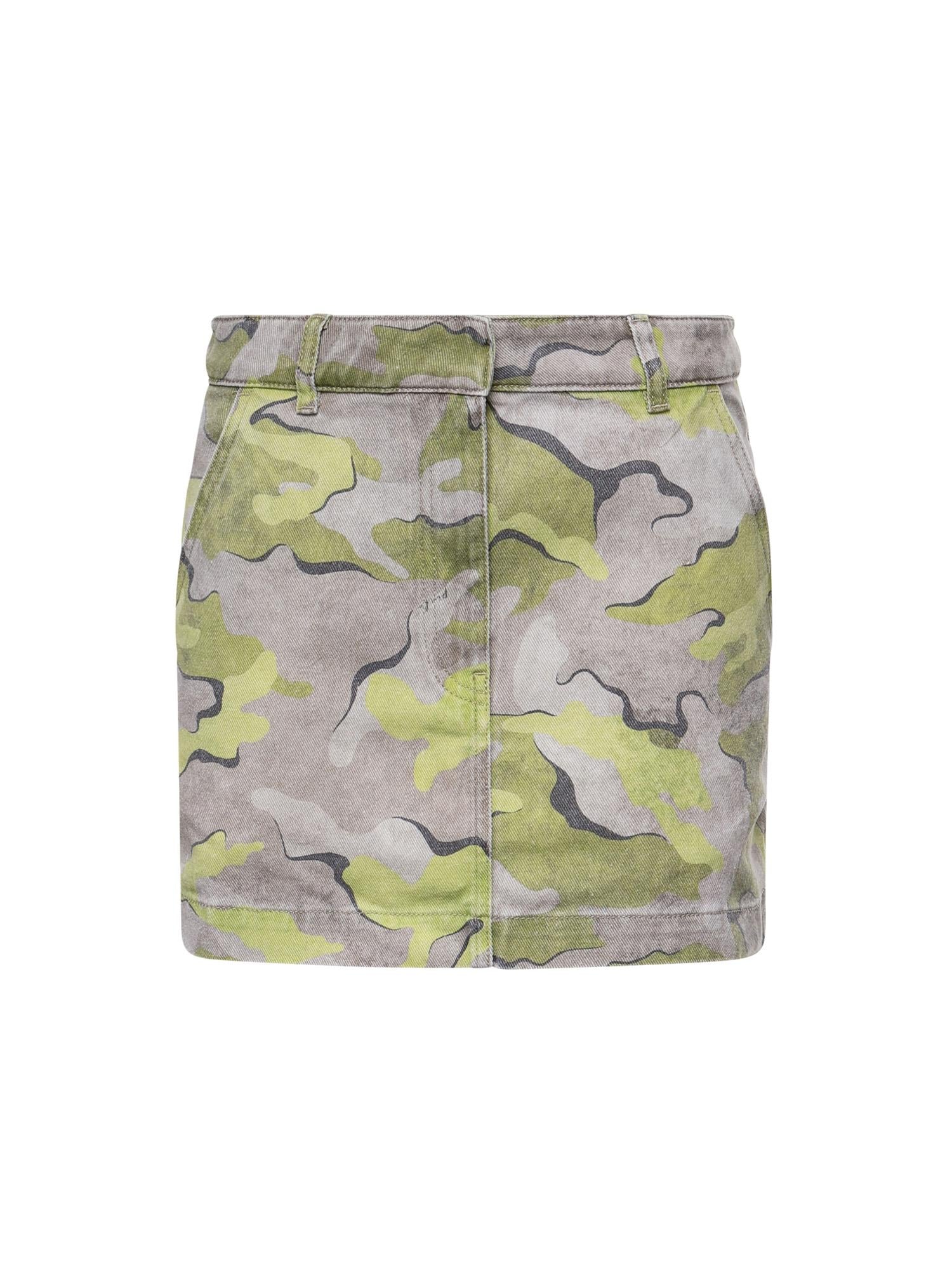 Minigonna camouflage 107686 A3O7CSL PINKO 