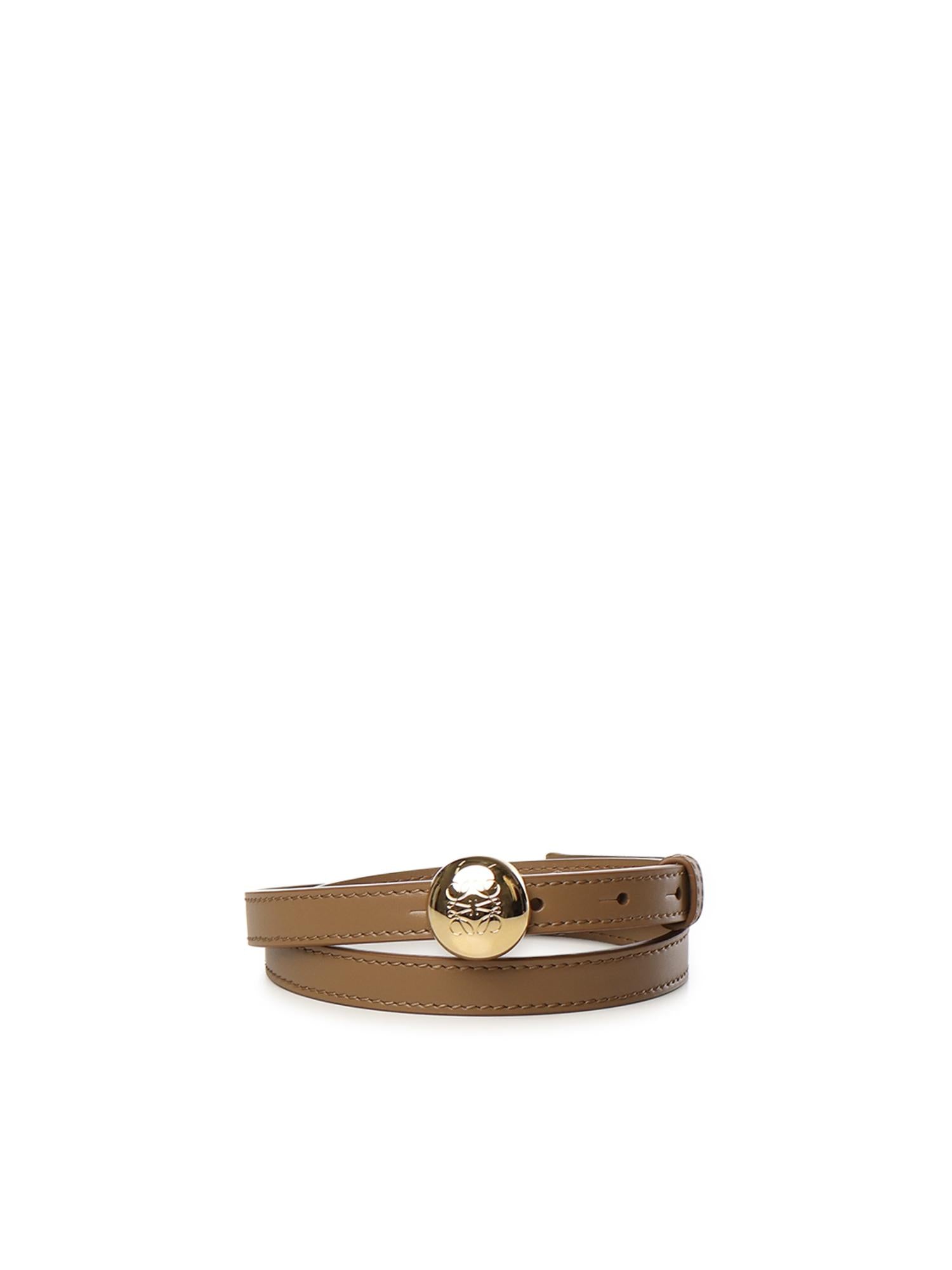 Cintura Pebble in pelle di vitello E619Z16X17 3967 LOEWE 