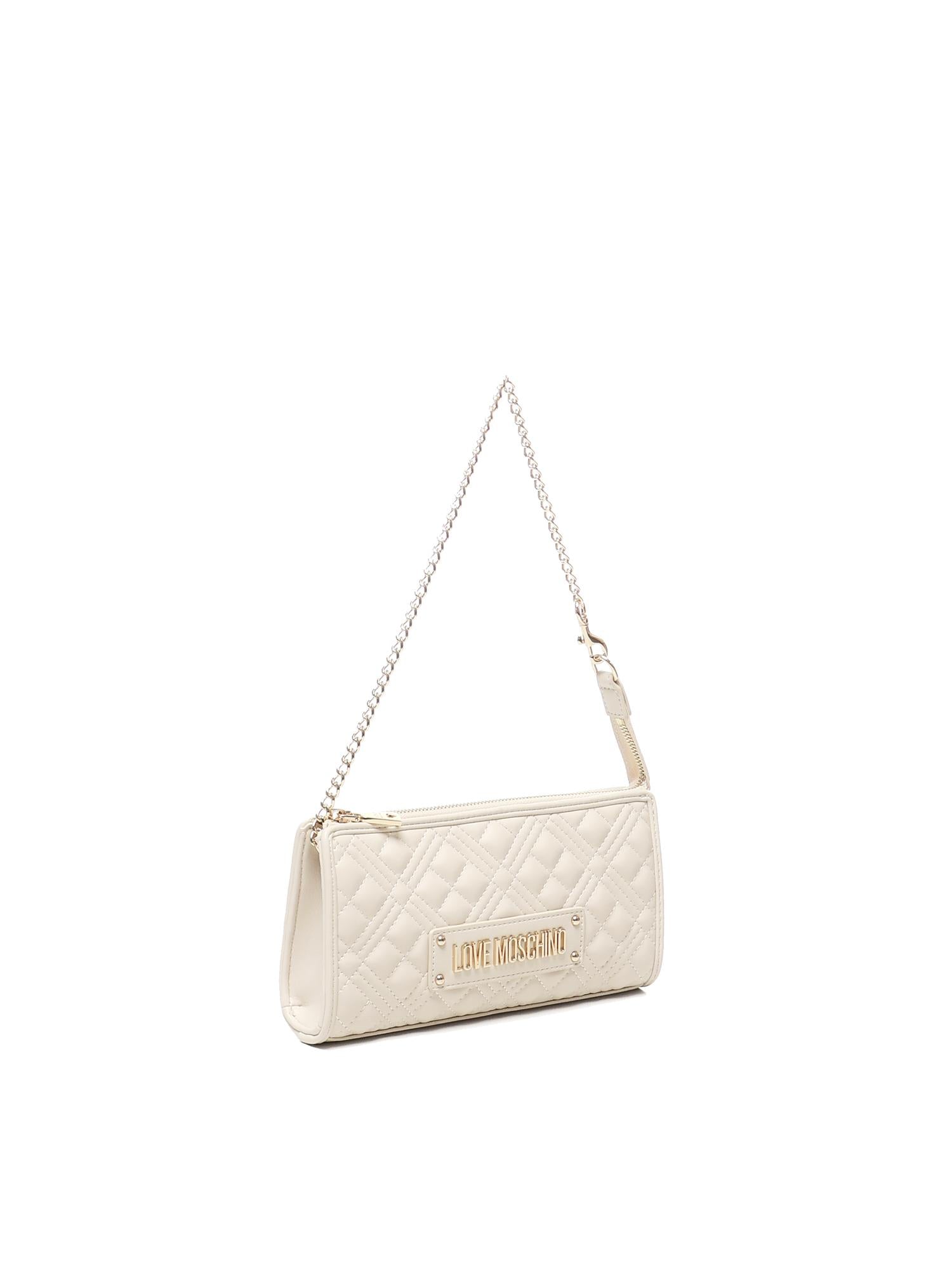 Borsa a spalla con logo JC4011PP1LLA0 110 LOVE MOSCHINO 