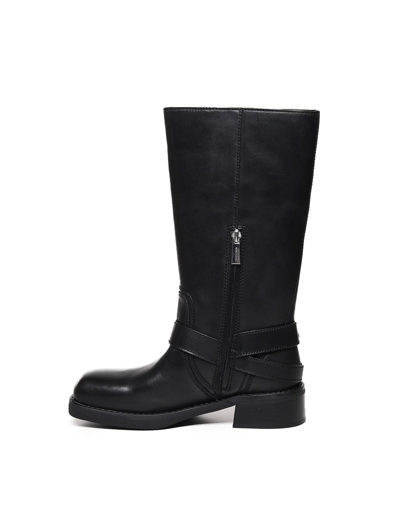 Stivali da moto Crosby 40F4CBFB7L 001 MICHAEL MICHAEL KORS 