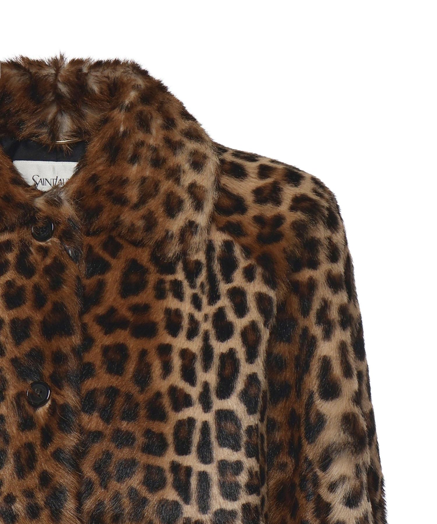 Giacca con stampa leopardata 842256 YF2CG9263 SAINT LAURENT 