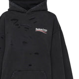 Felpa oversize in cotone 818557 TRVP99756 BALENCIAGA 