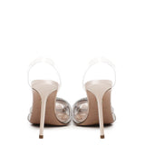 Décolleté Gatsby in PVC con cristalli GASHIGL0 SAPFE4 AQUAZZURA 