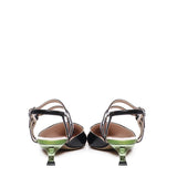 Scarpe con punta e cinturini ANNA S2403 VERLUXNERO ALCHIMIA 