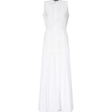Vestito chemisier Lily in cotone AUS5LILYW WHITE ALBERTO AUDENINO 