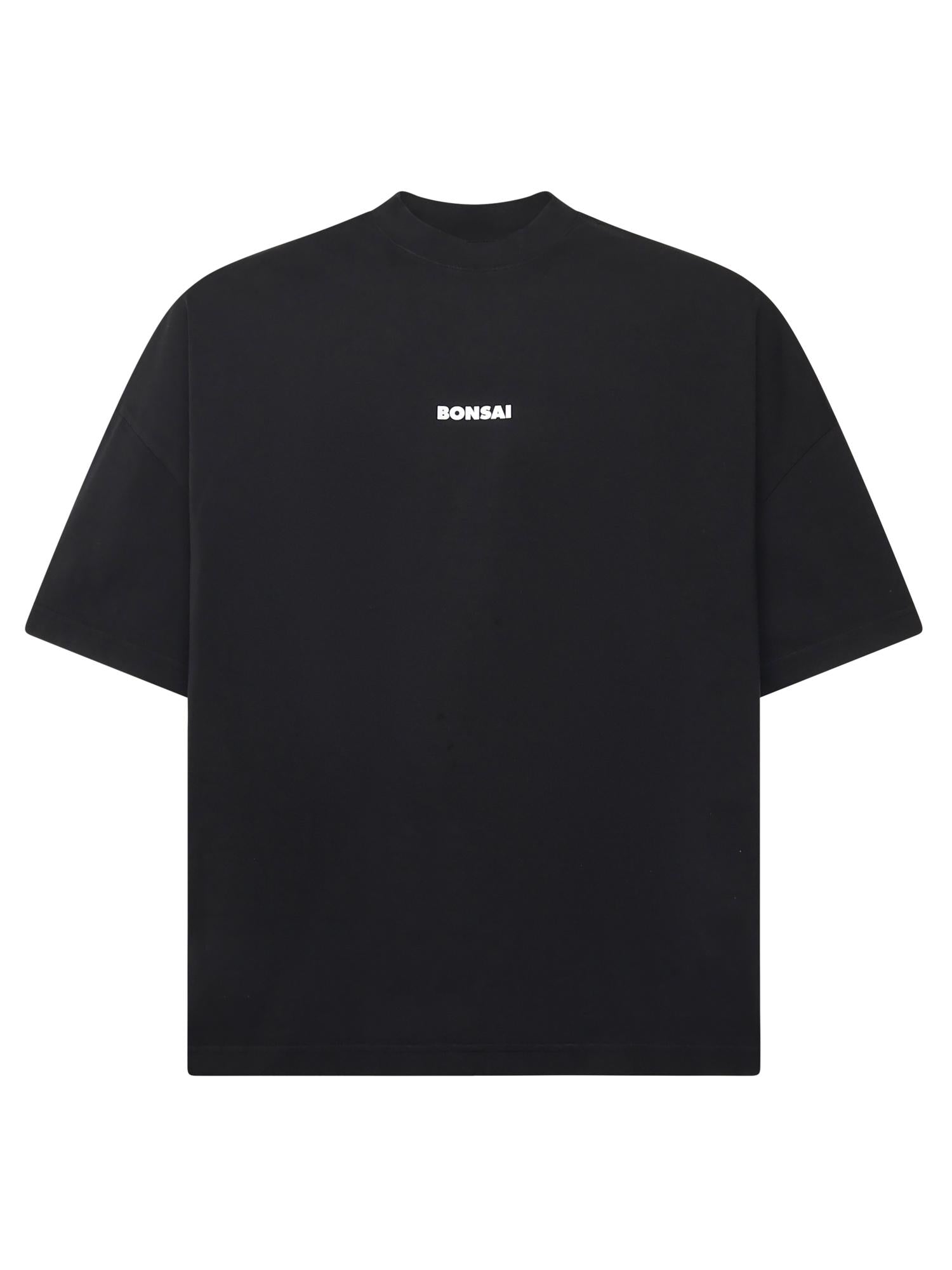 LOGO TEE TS001001 BLK BONSAI 