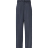 Pantaloni Elois in lino e lyocell DP843 CF0197DBM5890 DONDUP 