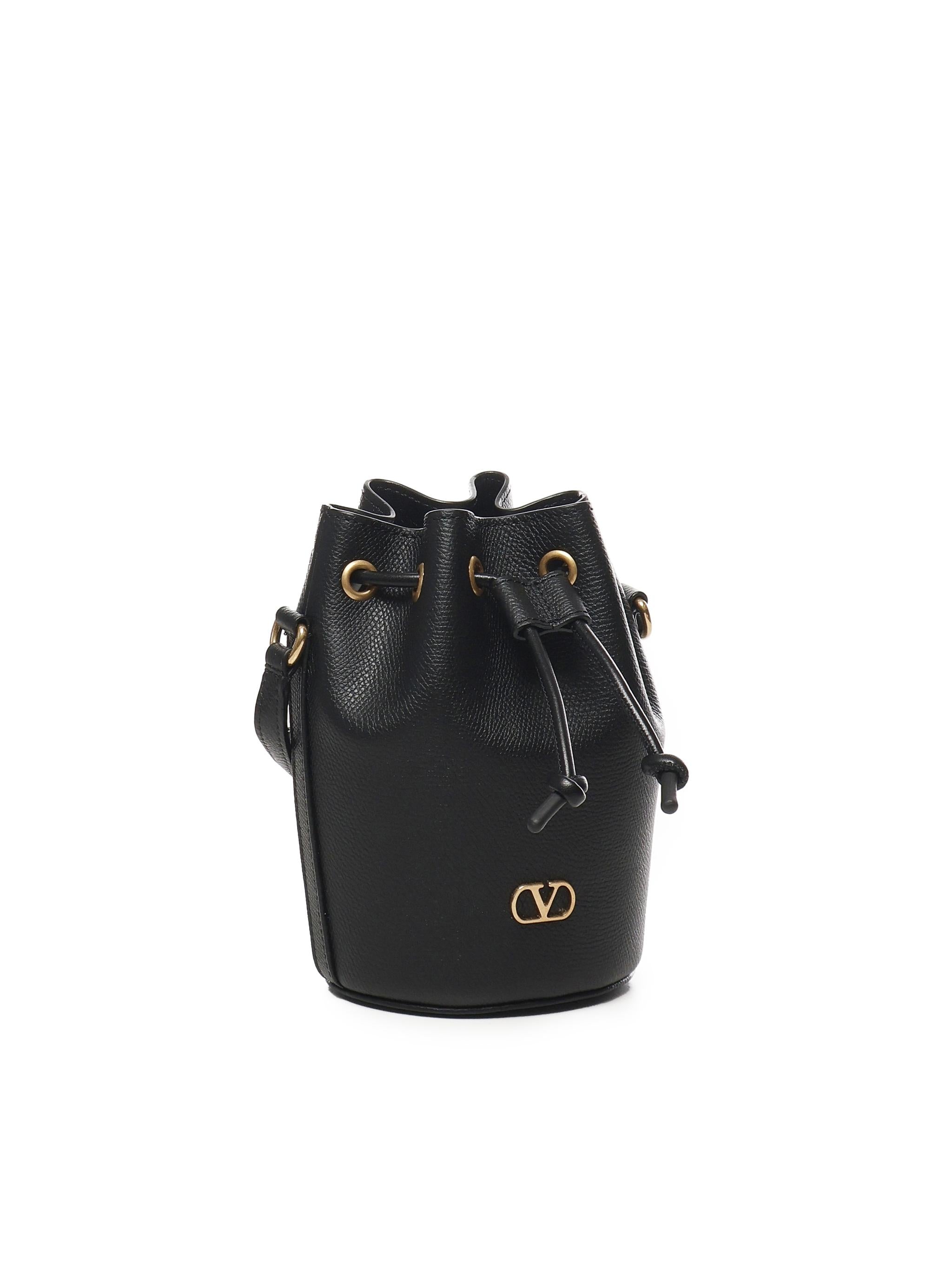 Secchiello mini Vlogo 6W0P0AJ2 SNP0NO VALENTINO GARAVANI 