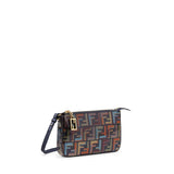 Pouch Baguette FF jacquard 8BS073 AW6QF1URO FENDI 