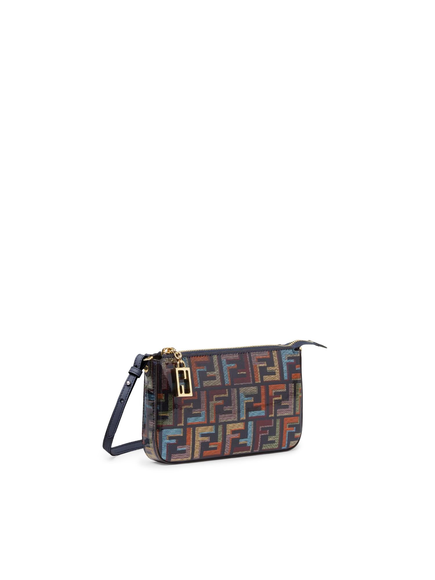 Pouch Baguette FF jacquard 8BS073 AW6QF1URO FENDI 