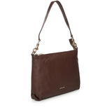 Borsa a spalla con logo BIBP9FA01 TESTA DI MORO BIASIA 