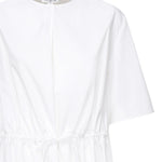 Abito t-shirt arricciato AA9R2659T611B 000 ALAIA 