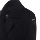 Cappotto doppiopetto Charlotte in lana 25WBLDK01375 007378999 BLAUER 