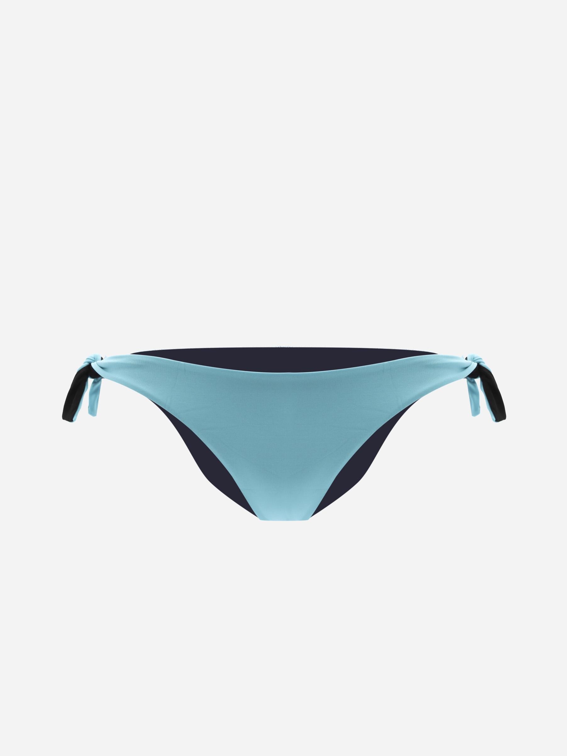 Slip bikini bicolore con nodo laterale pe 2021 CS09MB -F6909 FISICO 