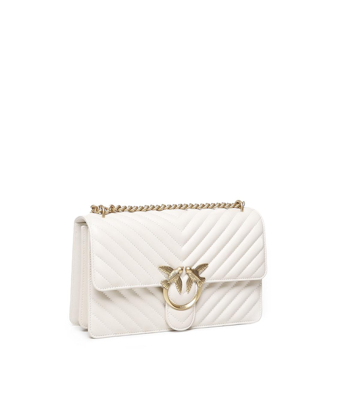 Borsa a tracolla media Love Bag chevron 100941 A0GKZ14Q PINKO 