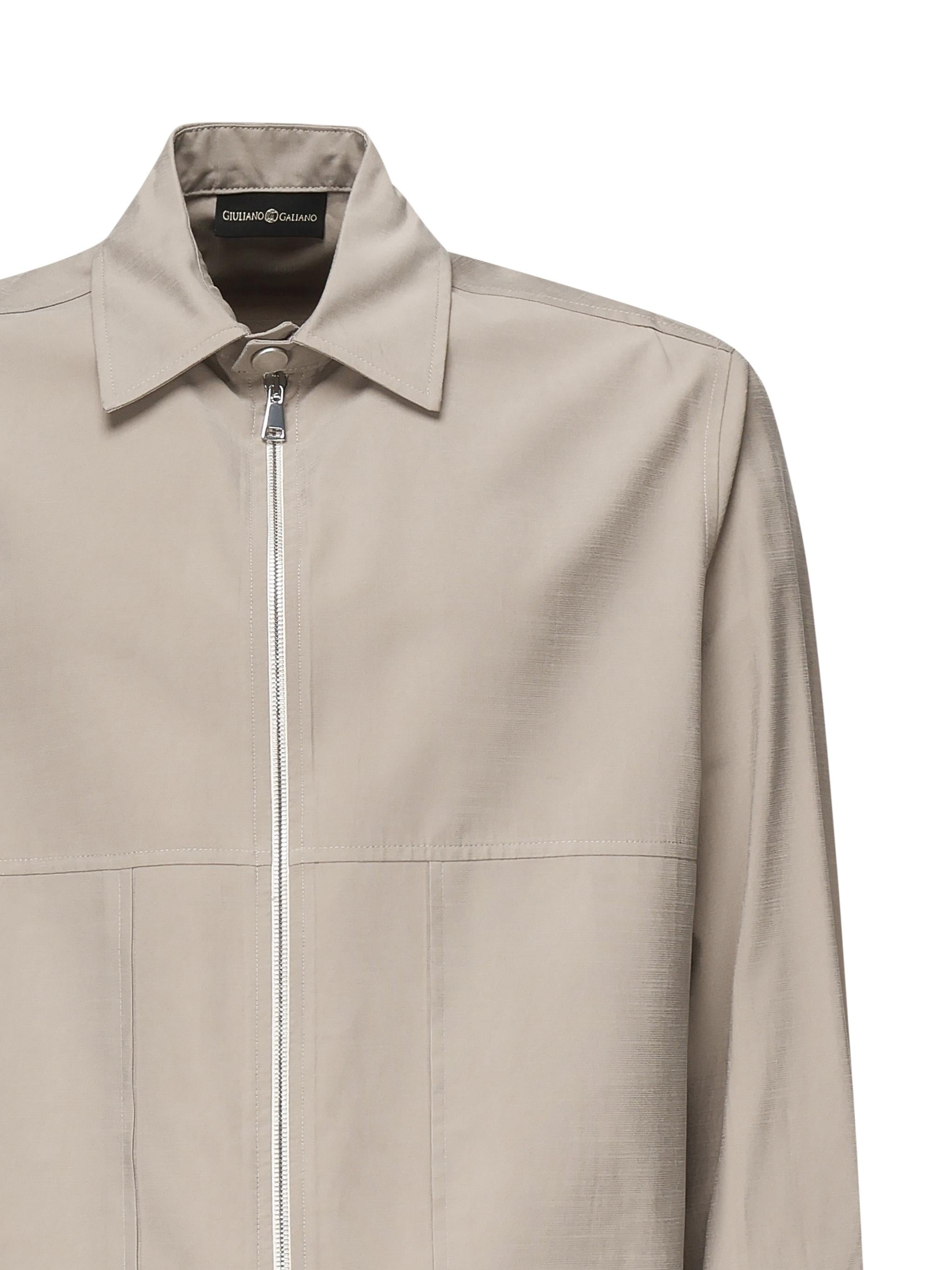 Camicia Horse con zip HORSE BEIGE GIULIANO GALIANO 