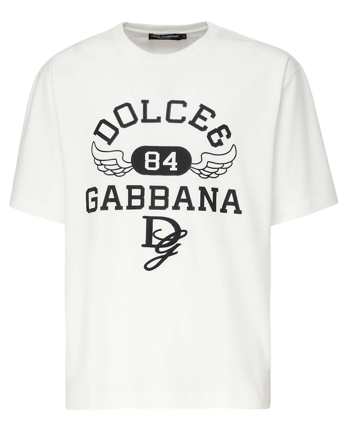 T-Shirt in cotone G8PN9Z G7NSNW0111 DOLCE & GABBANA 