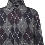 Camicia rombi in flanella SH002002 WHT BONSAI 