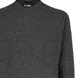 Maglia girocollo in cashmere mouliné UXA249 Y1B10EM453 MALO 
