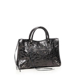 Borsa Le City Media in pelle metallizzata 823058 2AA9R1314 BALENCIAGA 