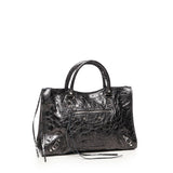 Borsa Le City Media in pelle metallizzata 823058 2AA9R1314 BALENCIAGA 