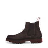 Chelsea Sergio in suede<BR/><BR/> SERGIO CAMOSCIOMORO GIULIANO GALIANO 