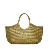 Borsa Nantucket in pelle 8822 BAMBOO GREEN DRAGON DIFFUSION 