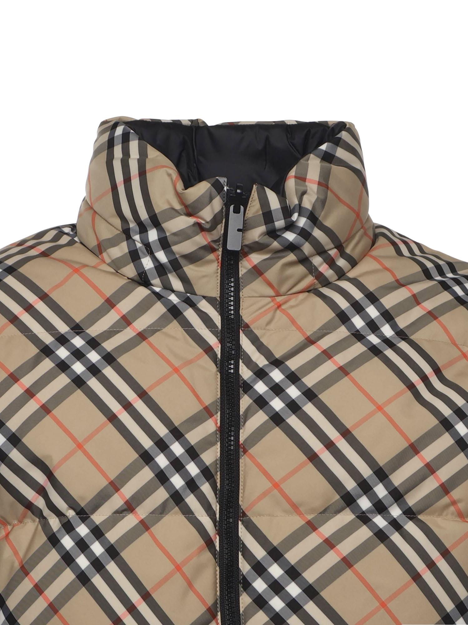 Piumino Snowdon Check reversibile 8110189 B9368 BURBERRY 