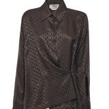 Camicia in seta FF jacquard FS8287 AUQGF1T6H FENDI 