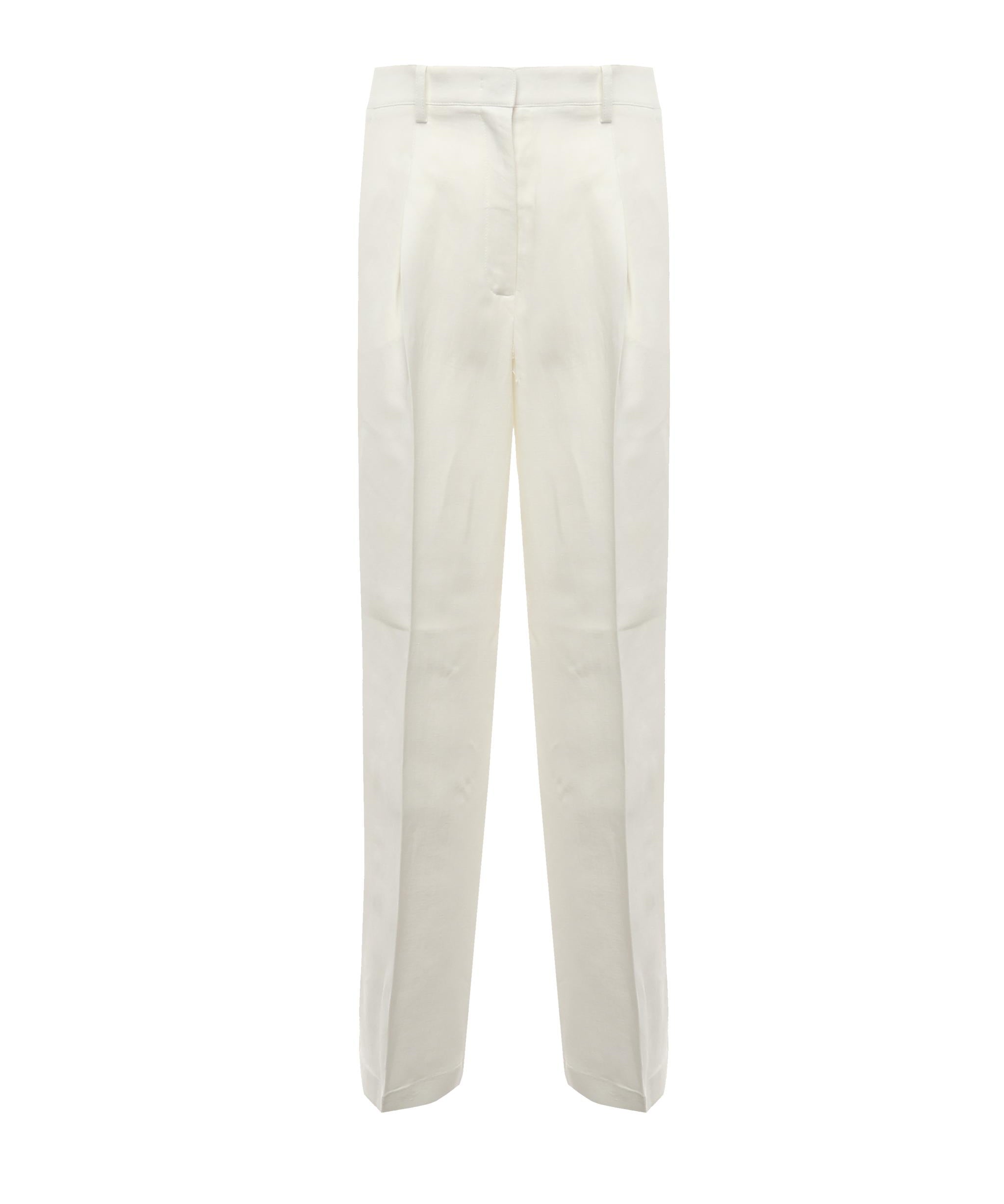 Pantaloni palazzo in lino 104869 A2HAZ05 PINKO 