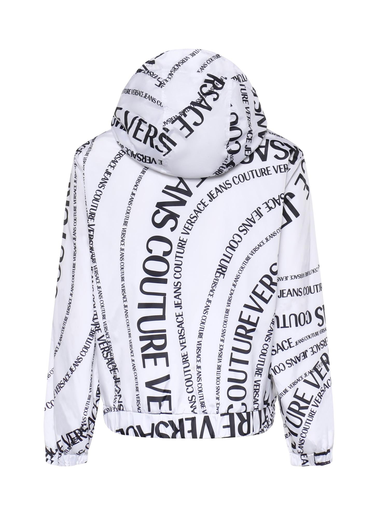 Giacca a vento con stampa 80GAS4D6 CQ31DL02 VERSACE JEANS COUTURE 