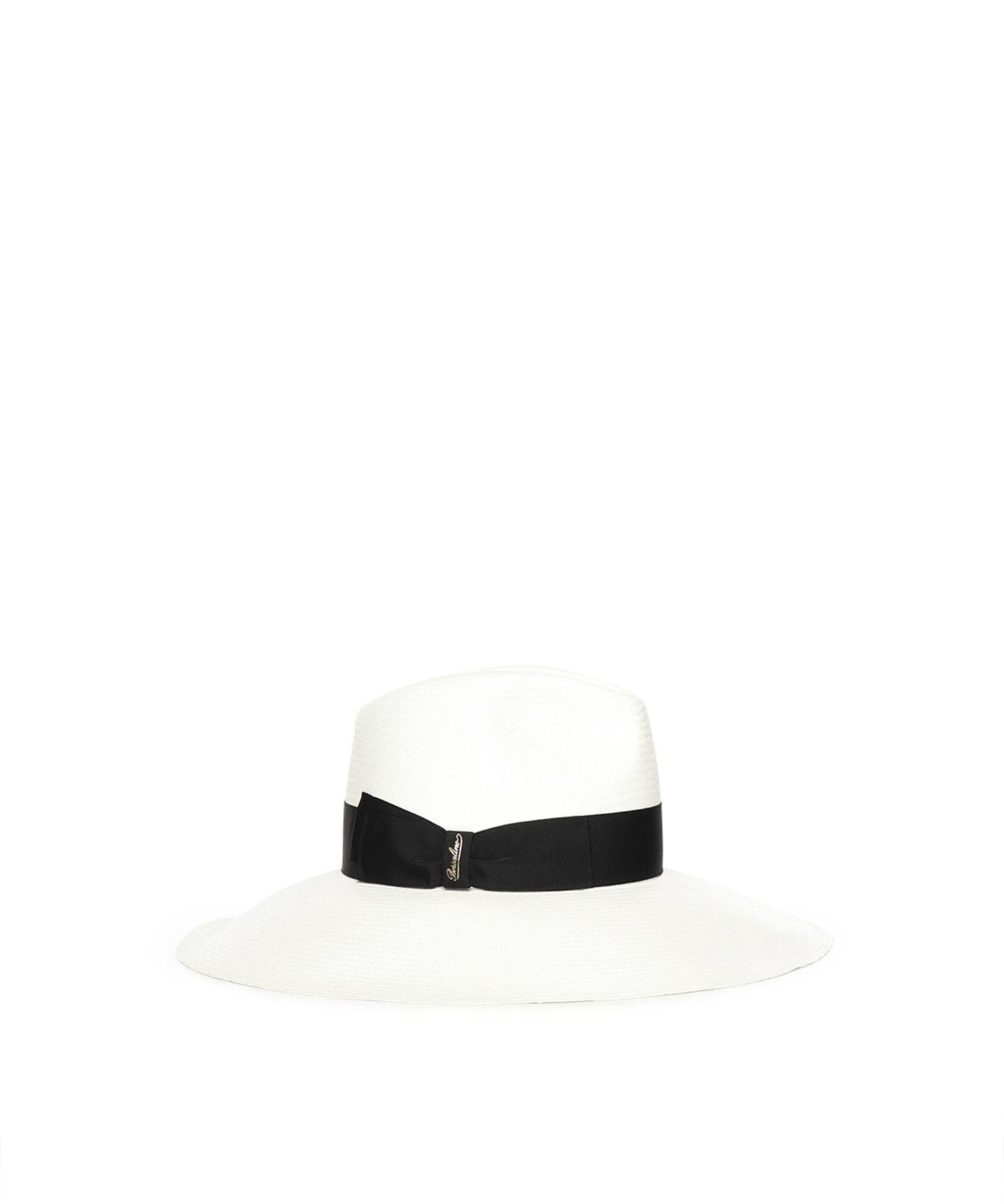 Cappello Sophie Panama con logo 232171 01A1 BORSALINO 