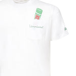 T-shirt Austin con ricamo e stampa AUS0001 05606H MC2 SAINT BARTH 