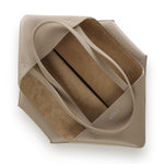 Borsa Tote Puzzle Fold media orizzontale in pelle di vitello A779PEWX04 5541 LOEWE 