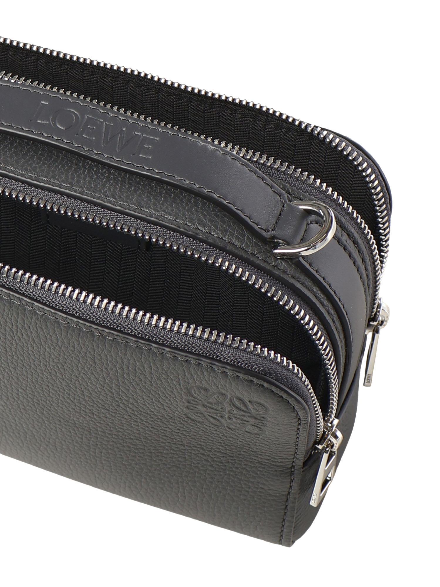 Borsa a tracolla Camera mini in pelle di vitello C660R41X02 1110 LOEWE 