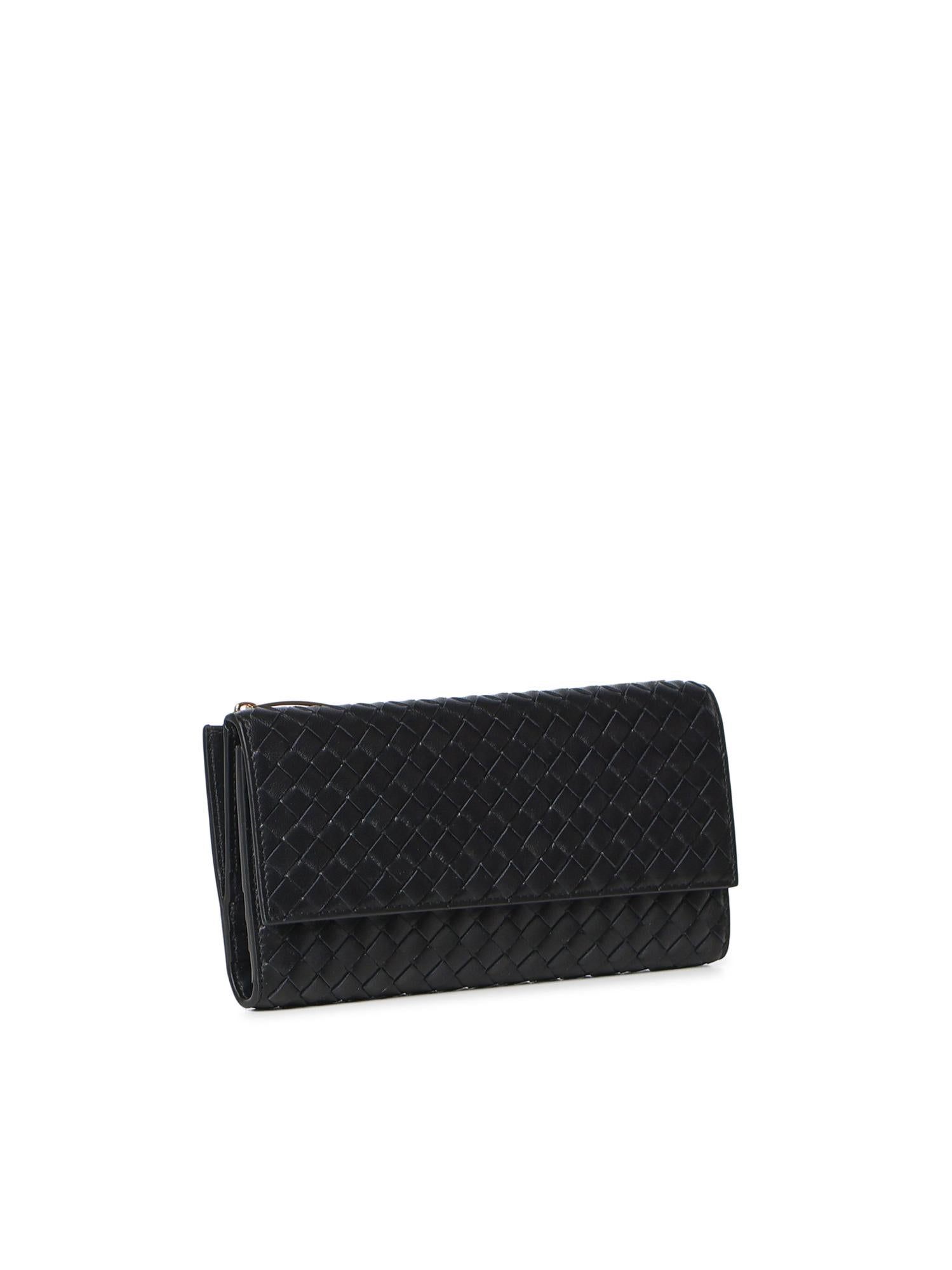Portafoglio lungo Intrecciato in pelle 875474 V0HW48425 BOTTEGA VENETA 