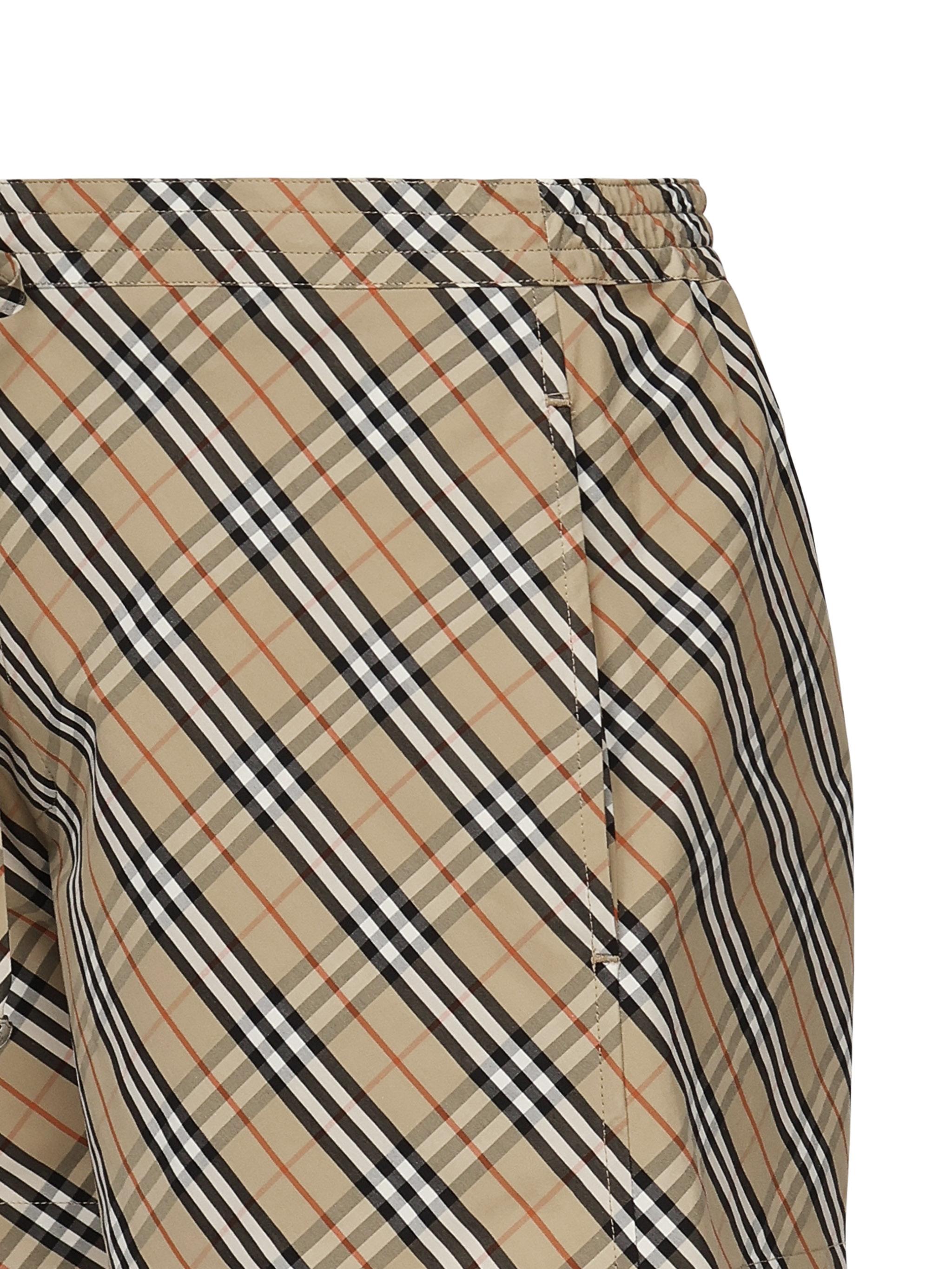 Shorts in cotone Check 8106943 B9368 BURBERRY 