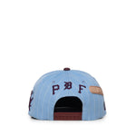 Cappello da baseball a righe DFM58031C0001PX BLU/PURP PDF CHANNEL 