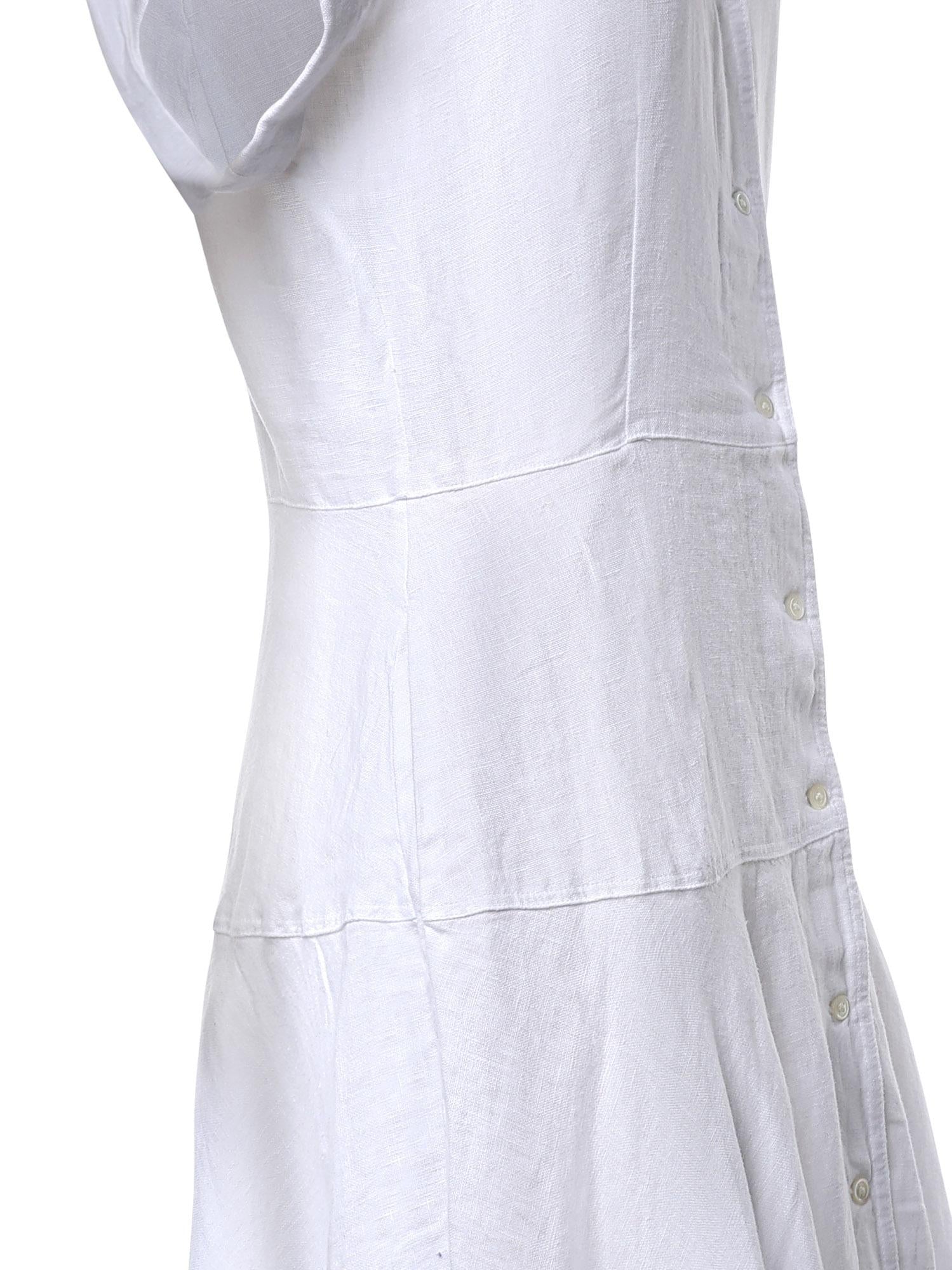 Abito chemisier in lino 211B22538 001 POLO RALPH LAUREN 