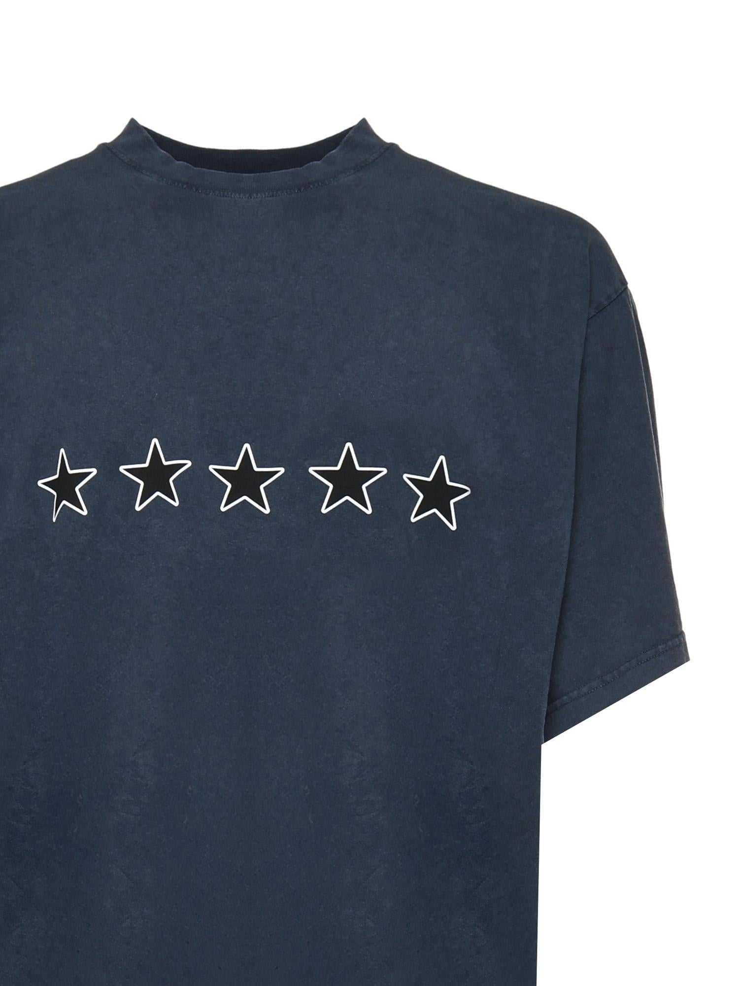 T-shirt Twisted in cotone 850403 TTVL28806 BALENCIAGA 