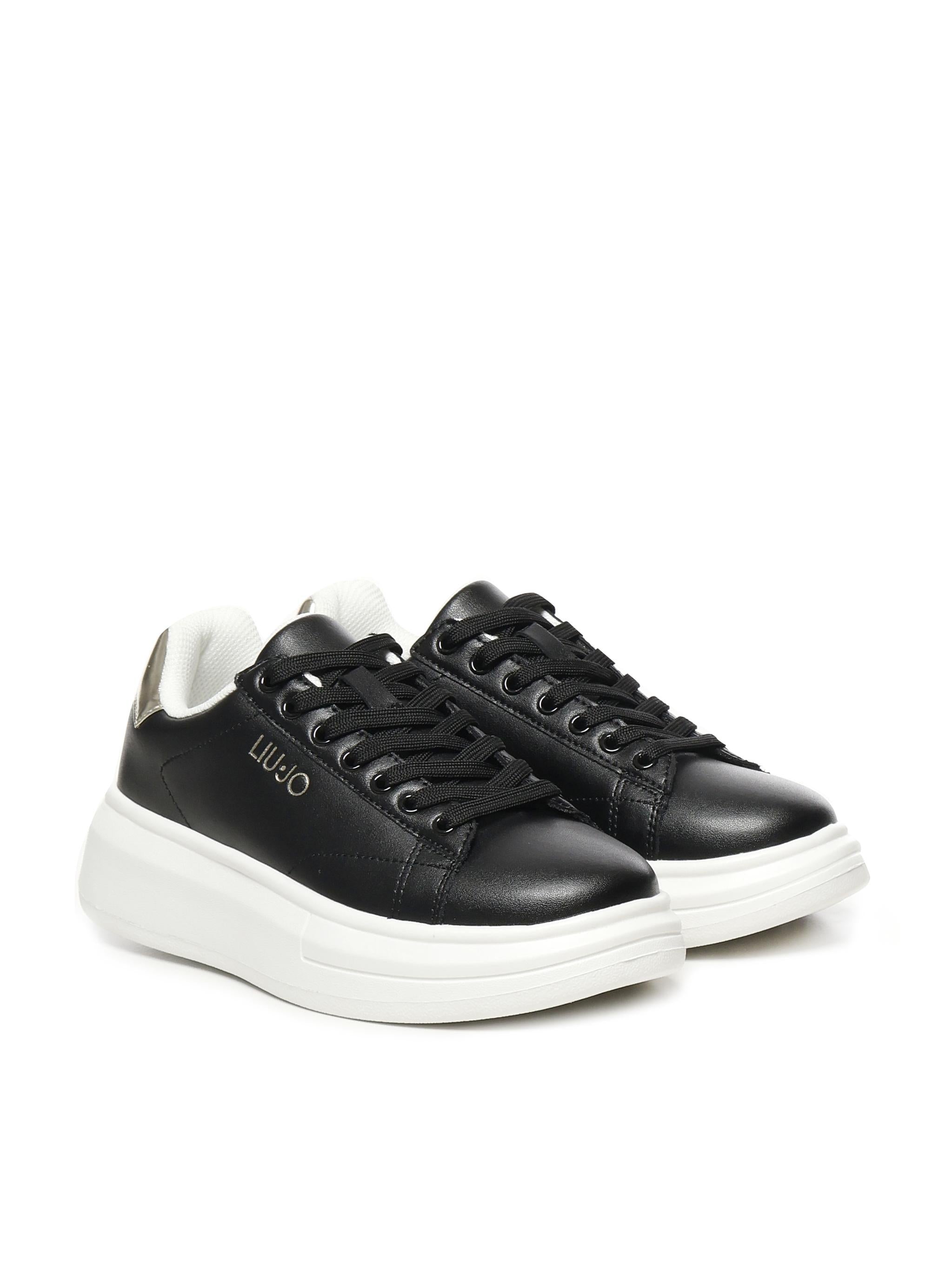 Sneakers platform in pelle 4F4753PX474S1189  LIU JO 
