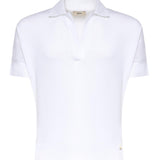 Polo in glam knit effect JPL00113D 520561000 HERNO 