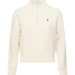 Maglione in lana e cashmere con logo 211972130 003 POLO RALPH LAUREN 