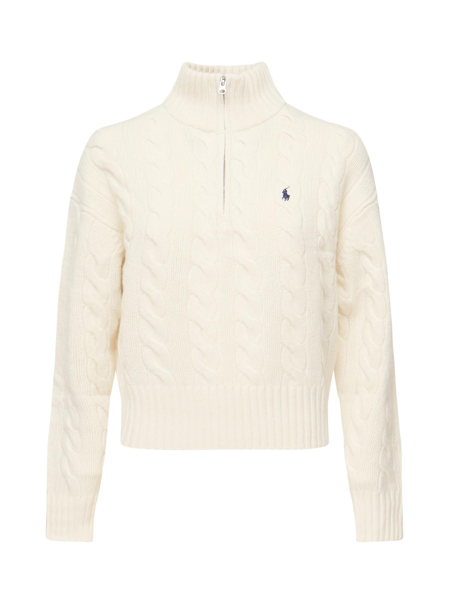 Maglione in lana e cashmere con logo 211972130 003 POLO RALPH LAUREN 