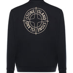 Felpa in cotone con stampa 'Outline Compass' L1S156100001 S0283V0020 STONE ISLAND 