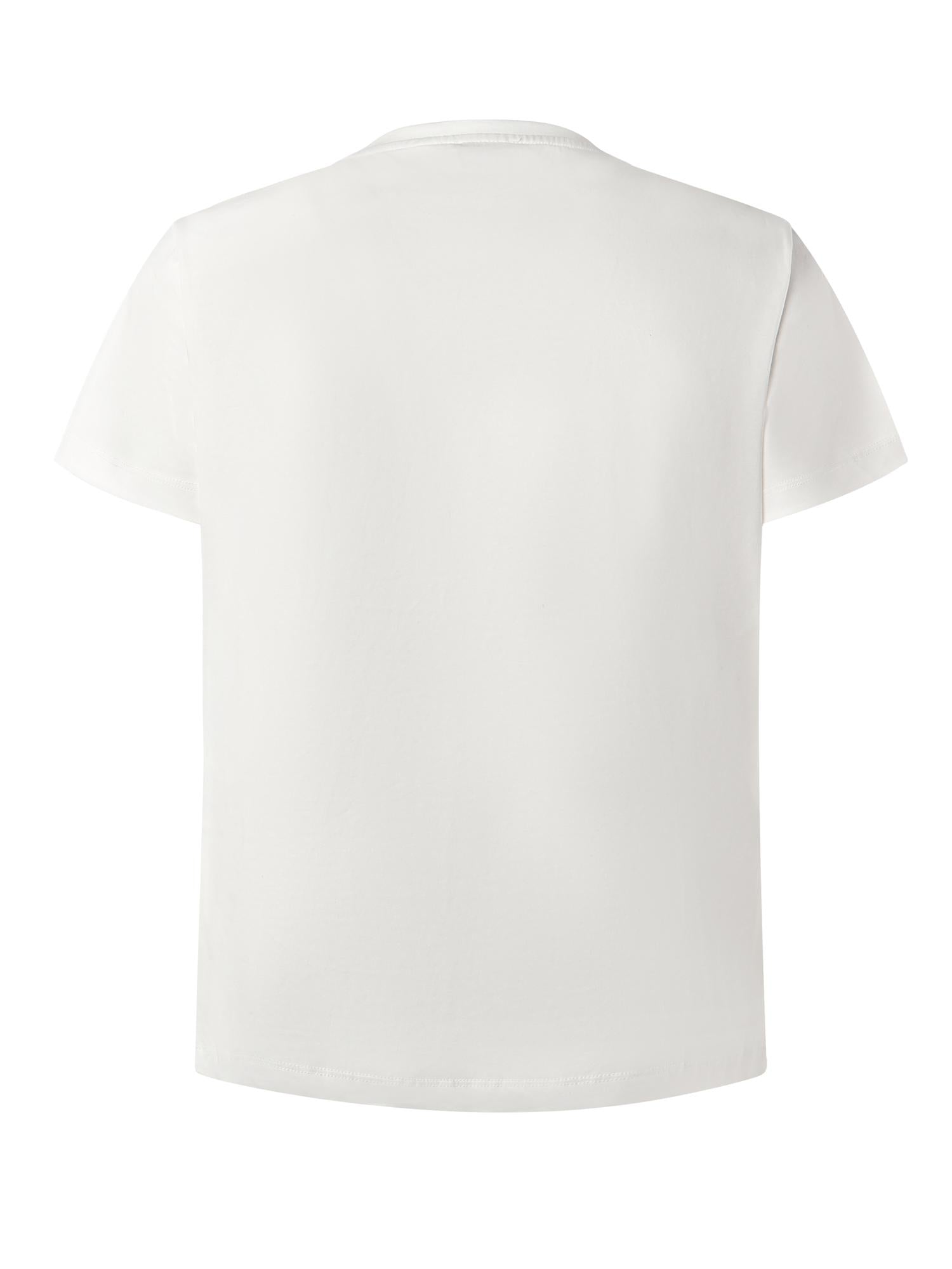 T-shirt logo Love Birds decorato 100535 A2RNZ05 PINKO 