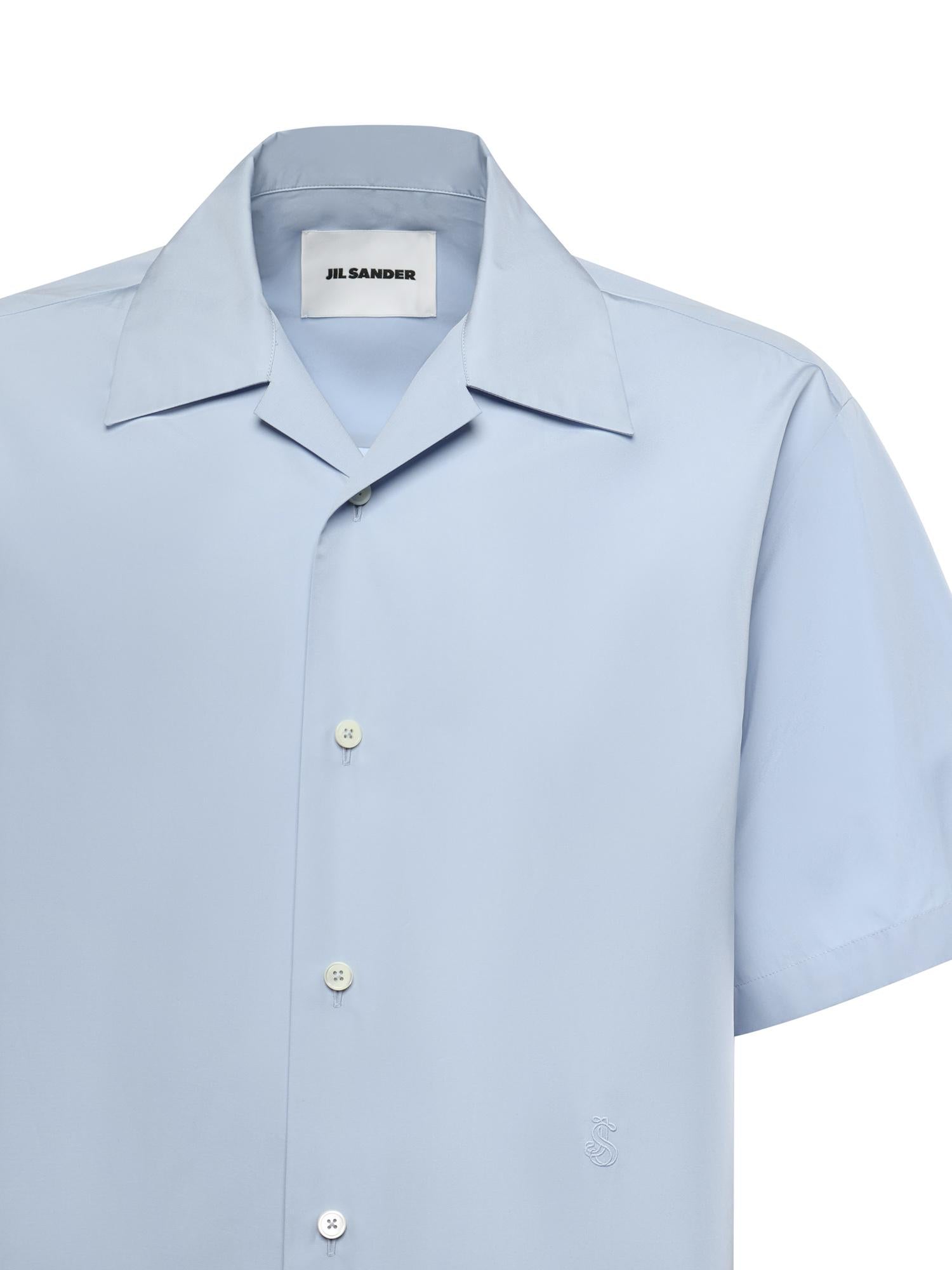 Camicia in popeline di cotone J22DL0363 J45001458 JIL SANDER 