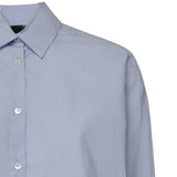 Camicia cropped in cotone 106249 A32LG50 PINKO 