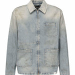Giacca Jorney in denim GMP01941 P00208250491 GOLDEN GOOSE 