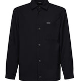 Giacca camicia in tela di lana NAM04500500UMA U808 FAY 